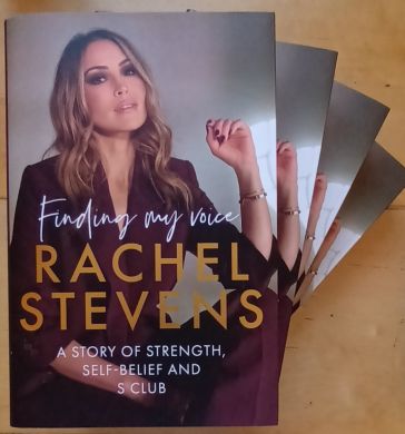 SIGNED Finding My Voice : A Story of Strength, Self-Belief and S Club by Rachel Stevens