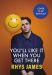 SIGNED You'll Like It When You Get There: A Life Lived Reluctantly by Rhys James